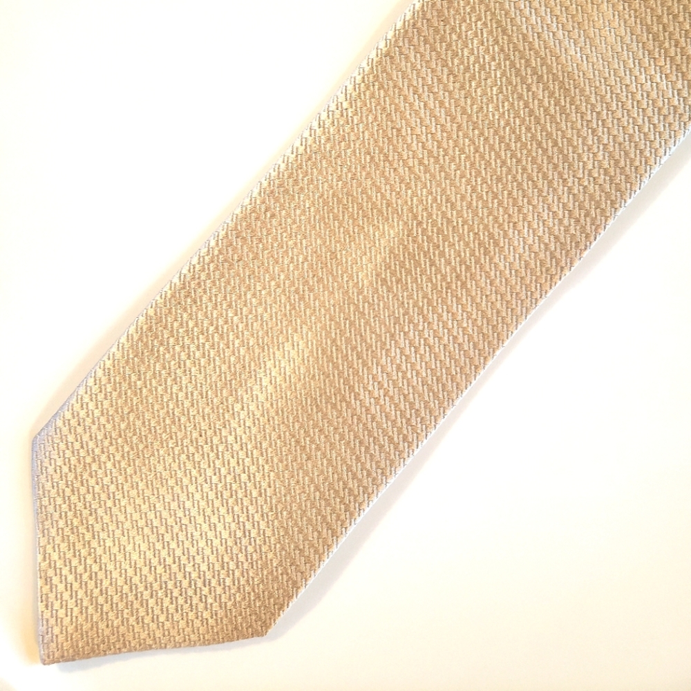 Gilberto necktie vintage silk cream Excellent condition